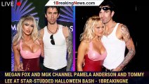 Megan Fox and MGK Channel Pamela Anderson and Tommy Lee at Star-Studded Halloween Bash - 1breakingne