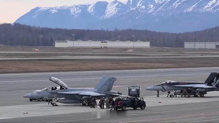 Aircraft Take Off and Landing || Flight Line Operations [Northern Edge 2022]