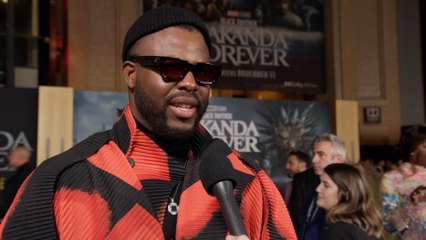 Black panther: Wakanda Forever World Premiere Winston Duke Interview