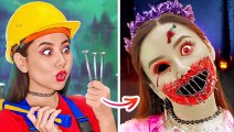 HALLOWEEN MAKEUP AND COSTUMES DIY IDEAS || Spooky SFX Makeup Tutorials! Pranks On Friends