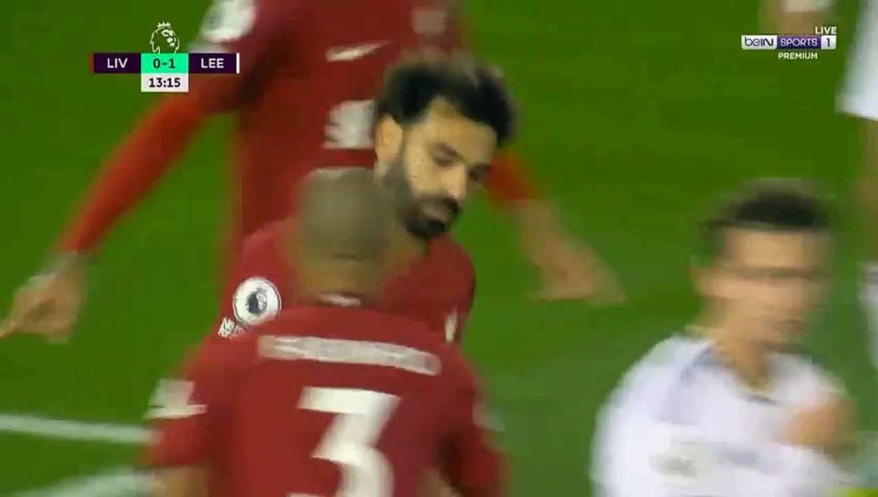 اهداف مباراة ليفربول وليدز يونايتد 1- 2 الدوري الانجليزي