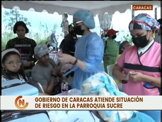 Más de 600 personas fueron atendidas con Jornada de Atención Integral en el oeste de Caracas