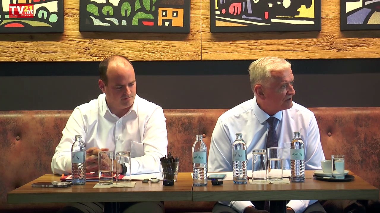 Landtagswahlen 2023 SPÖ  Bezirks - Pressekonferenz