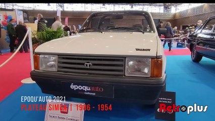 Epoqu'auto 2021 |Plateau Simca 1986 - 1954