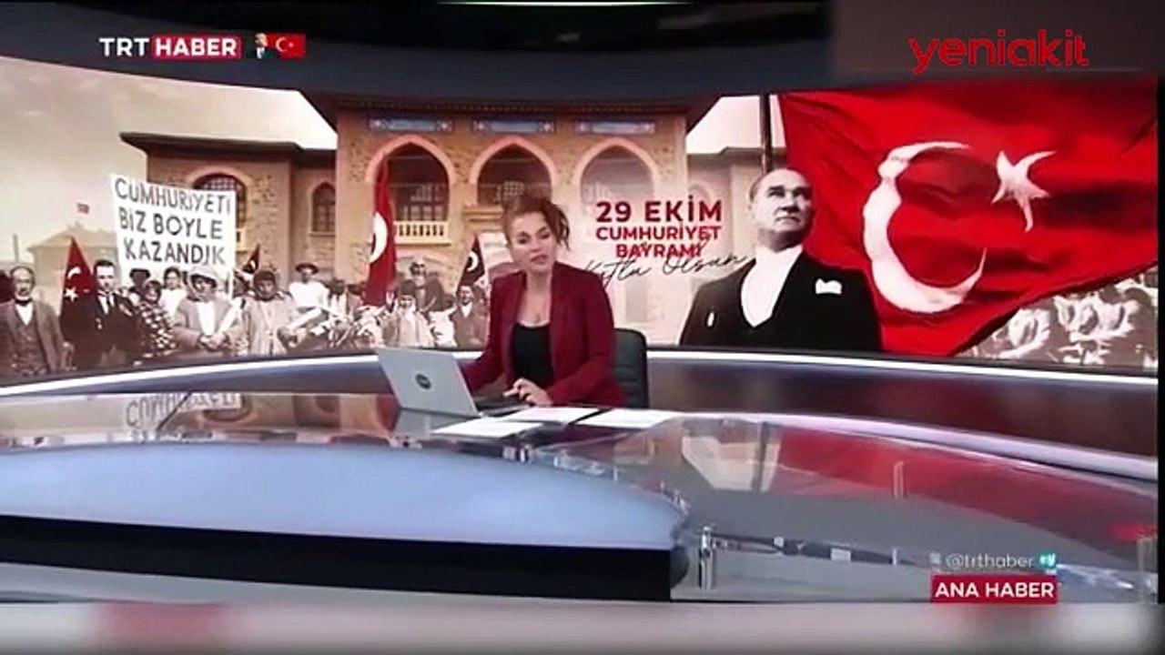 TRT'de ilginç anlar: Atatürk bizi ümmet olmaktan...