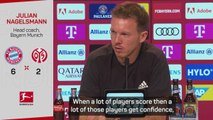 Nagelsmann praises Bayern's six goalscorers in Mainz thumping