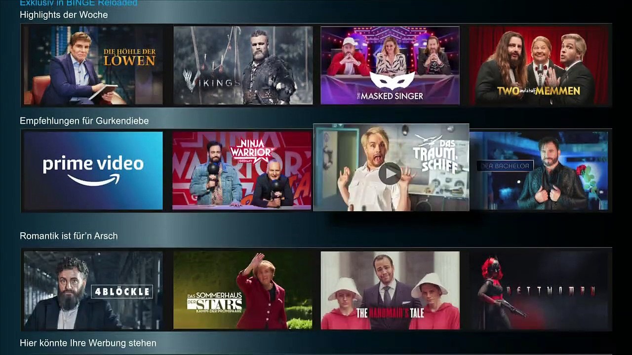 Binge Reloaded Staffel 1 Folge 1 HD Deutsch