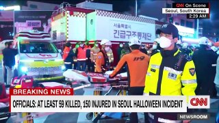 Dozens killed during incident at Halloween festivities in Seoul