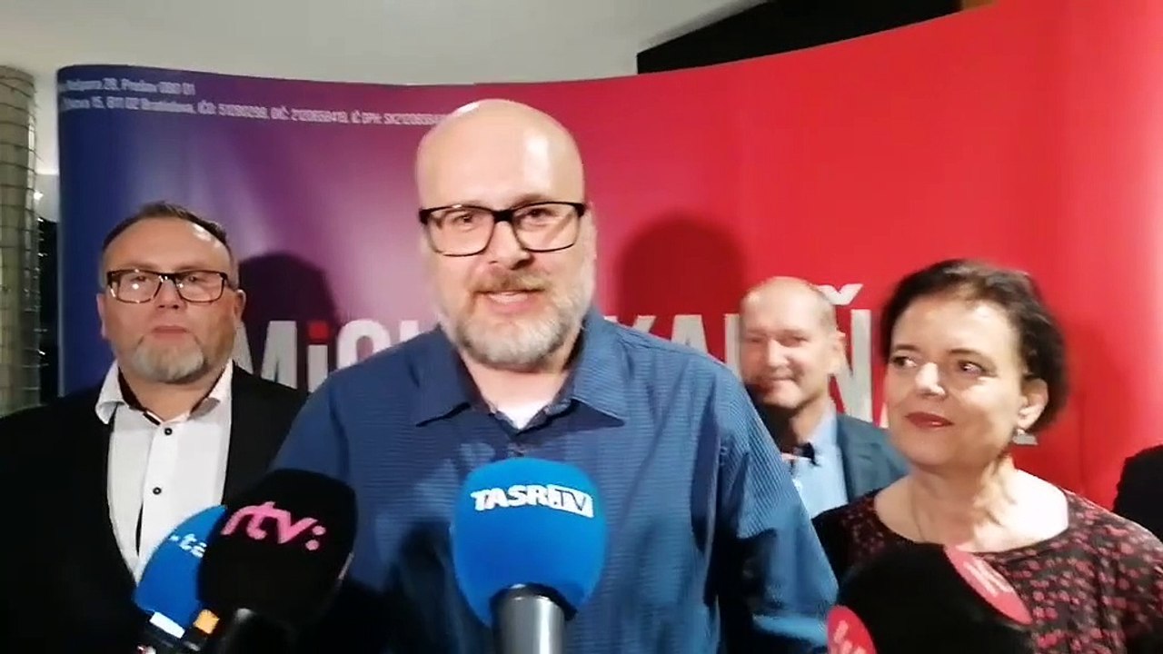 ZÁZNAM: Kandidát na post predsedu PSK Michal Kaliňák o priebežných výsledkoch volieb