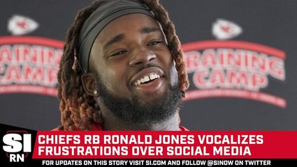 Chiefs Running Back Ronald Jones Tweets That He Wants to Be Released