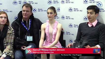 Pre-Novice Pair Free Program - 2023 Sectional Championships - Alberta-NWT-NUN