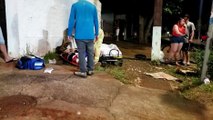 Motociclista fica gravemente ferido após se envolver em acidente no Bairro Country