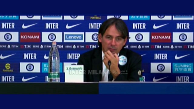 INTER-SAMPDORIA 3-0 * INZAGHI: STIAMO ANDANDO FORTE, MA ANCHE LE ALTRE. DOBBIAMO CONTINUARE COSI'