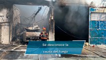 Incendio en fábrica de químicos en Tlaquepaque deja cuantiosos daños materiales