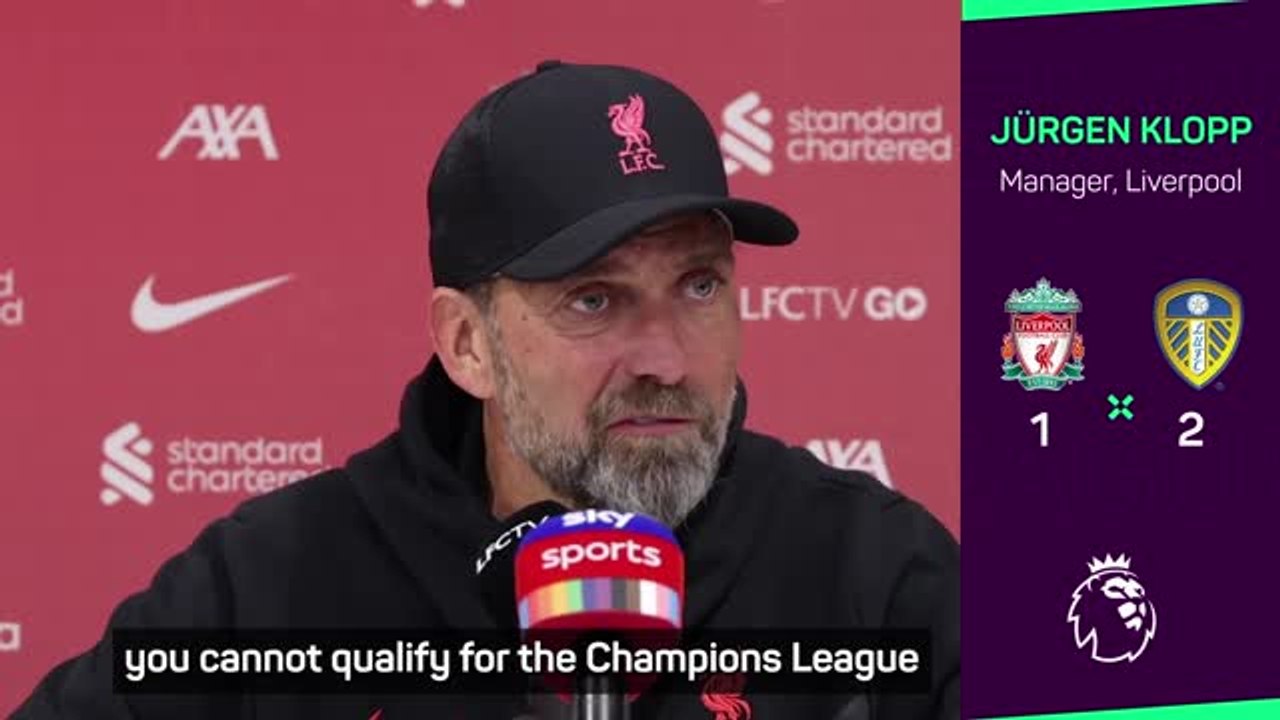 Liverpool won't reach top 4 if inconsistency continues - Klopp