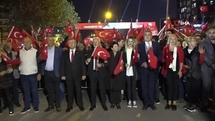 Cumhuriyet'in 99. yılı Nilüfer'de coşkuyla kutlandı