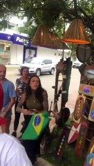 Confusão entre petistas e bolsonarista na Lagoa da Conceição