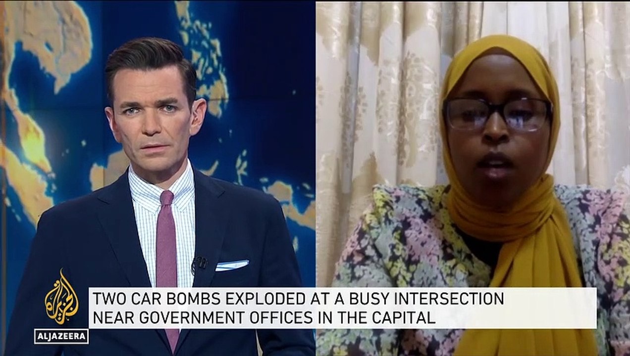 ‘Scores of casualties’ after twin blasts in Somalia’s capital