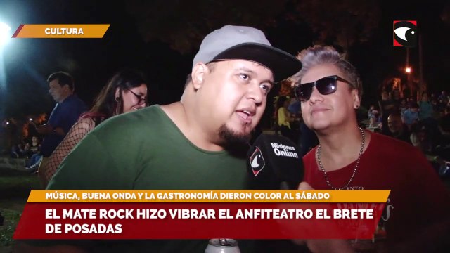 El Mate Rock hizo vibrar el anfiteatro El Brete de Posadas