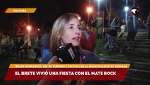 El brete vivió una fiesta con el mate rock