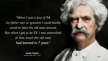 Quotes from mark twain that are wort listening to || part 2