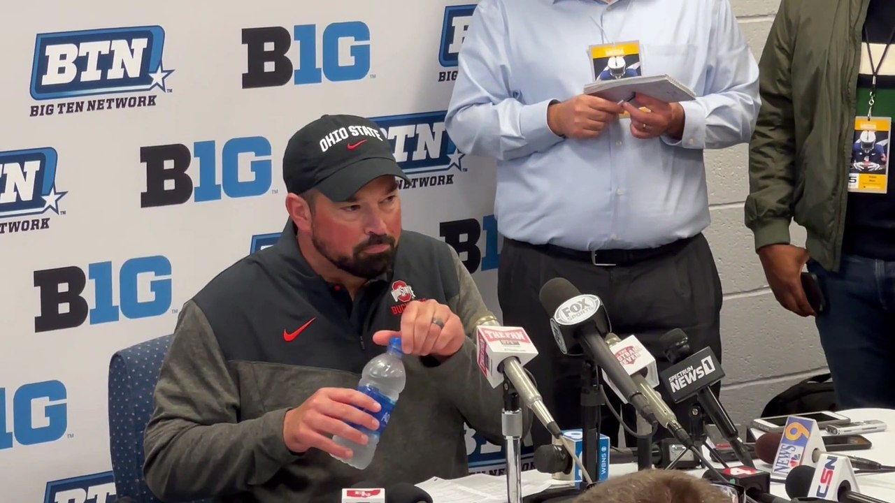 Ryan Day On Run Game Issues Vs. Penn State - Video Dailymotion