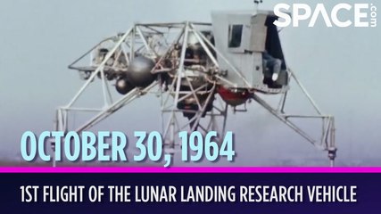 OTD in Space - Oct. 30: 1st Flight of the Lunar Landing Research Vehicle