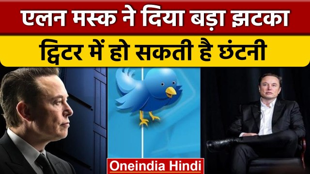 Twitter Employees Layoff: जल्द Twitter में Elon Musk कर सकते हैं छंटनी | वनइंडिया हिंदी |*News