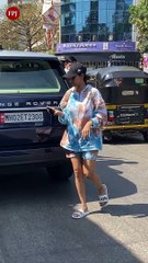 Malaika Arora spotted at the Khar clinic