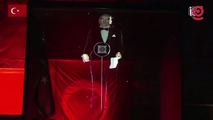 Beşiktaş’tan tüyleri diken diken eden 29 Ekim kutlaması: Atatürk'ün sesinden Nutuk