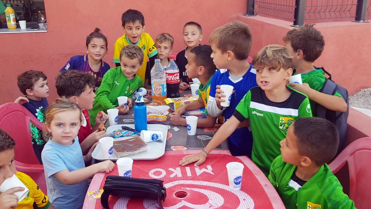 Anniversaire de Maxime pendant le stage