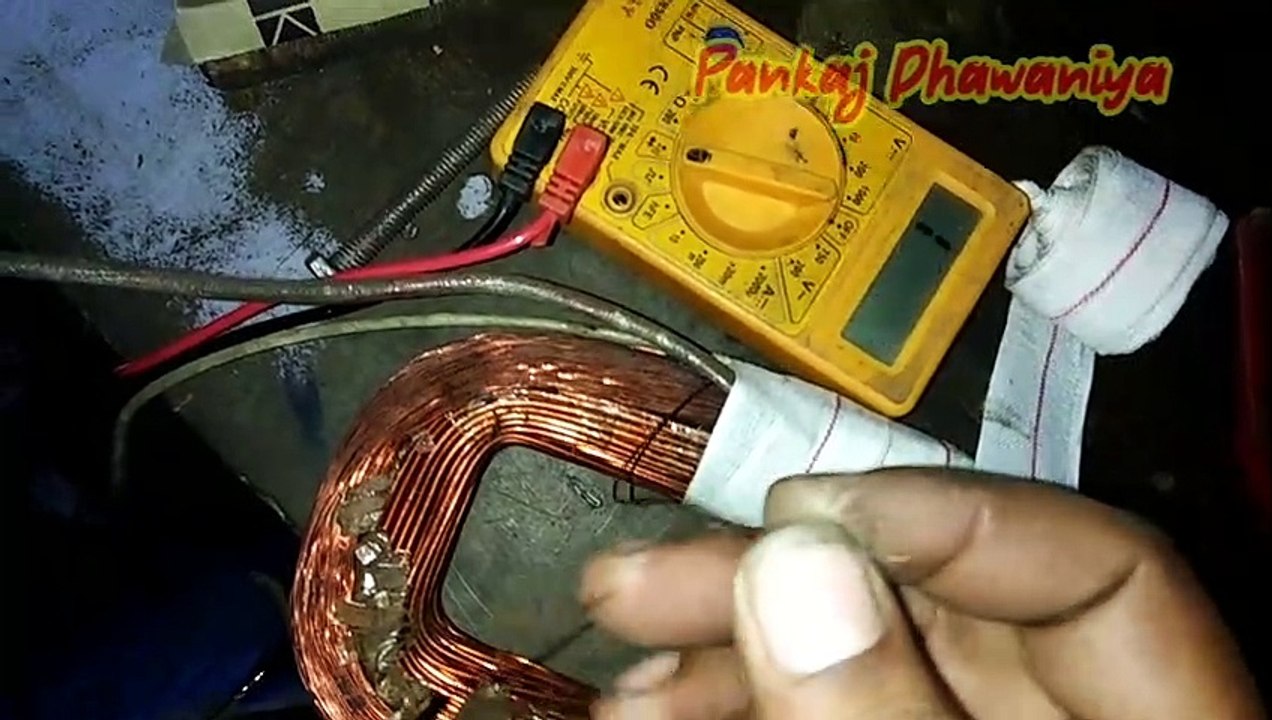 Kirloskar Diesel Generator alternator field winding check  | Diesel Generator Dynamo winding Connection