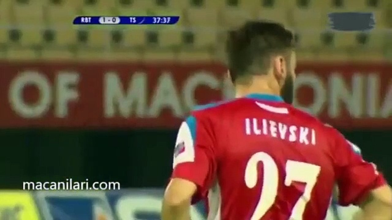 FK Rabotnicki 1-0 Trabzonspor 30.07.2015 - 2015-2016 European League 3rd Qualifying Round 1st Leg