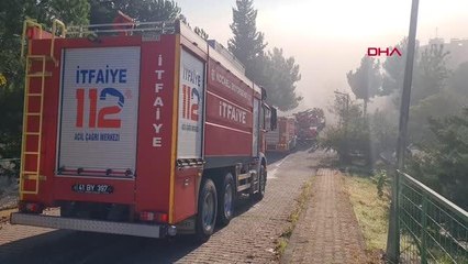 HAVADAKİ YANIK KOKUSU İTFAİYEYİ SEFERBER ETTİ