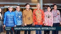 Bertemu Ridwan Kamil di Solo, Ganjar Masih Enggan Berkomentar Soal Pencalonan Capres 2024