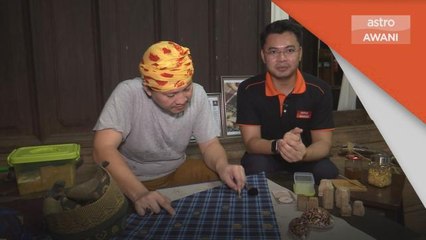 Fabrik Tradisional | Telepuk, seni hias dengan emas kian dilupakan
