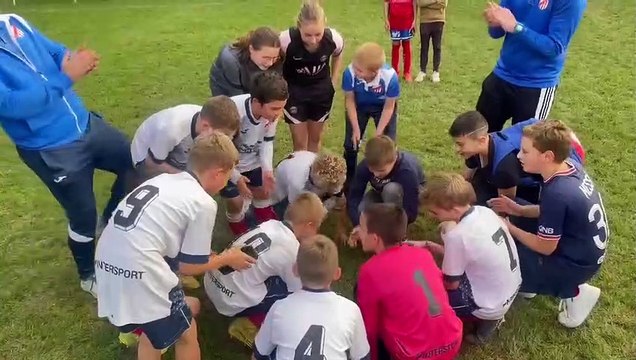 Célébration Victoire ! Tournoi U13 CA Longueville (Samedi 29 Octobre 2022)