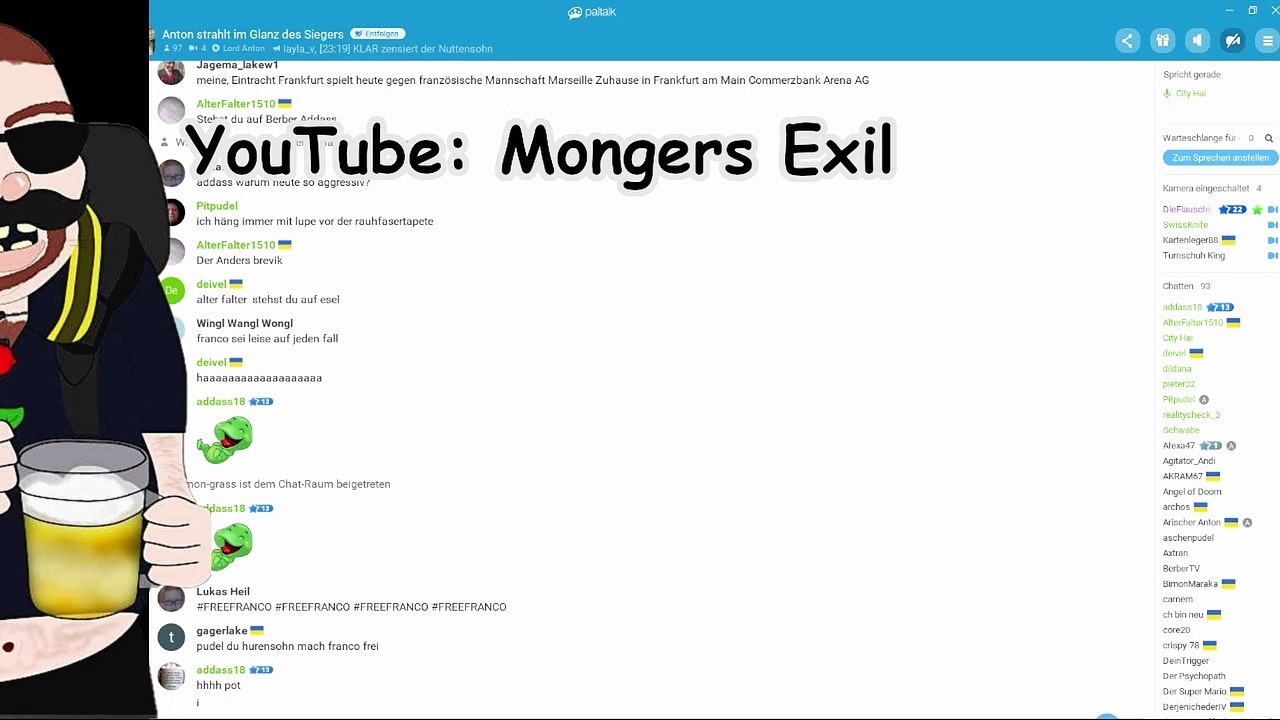 Rentner PALTALK 28: FRANCO auf Crack und Gilbert100 |Assi Stammtisch