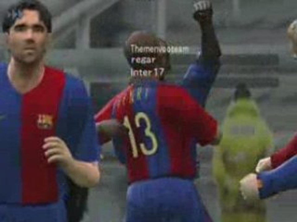 Barça Vs Inter (5-2)