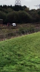 Video of illegal rave in Bristol