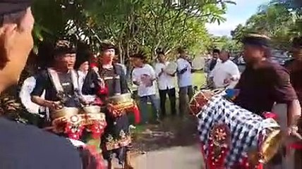 Kolaborasi Seni Baleganjur Bali dan Seni Hadr