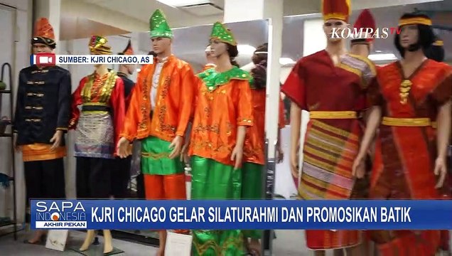 Gelar Resepsi Diplomatik, KJRI Chicago AS Kenalkan Budaya Indonesia Lewat Batik & Kuliner Nusantara!