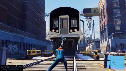 Spider-Man Miles Morales - Train Puzzle - Line up three train cars