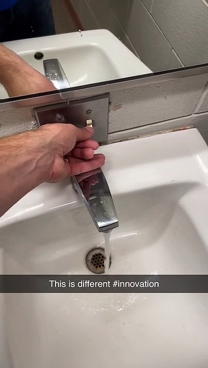 Faucet Turns on and off with a Light Switch