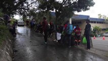 Guatemala'ya gelen göçmenler güvenlik güçleri tarafından durduruldu