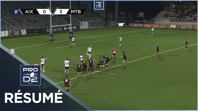 PRO D2 - Résumé Provence Rugby-US Montauban: 20-11 - J09 - Saison 2022/2023