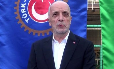 Türk-İş Genel Başkanı Ergün: "Zamanı gelmeden asgari ücretle ilgili bir şey söylemeyeceğim"