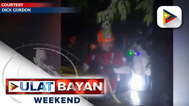 Retaining wall ng ilog sa Noveleta, Cavite, gumuho; kabaong, nakitang palutang-lutang sa baha sa Kawit, Cavite