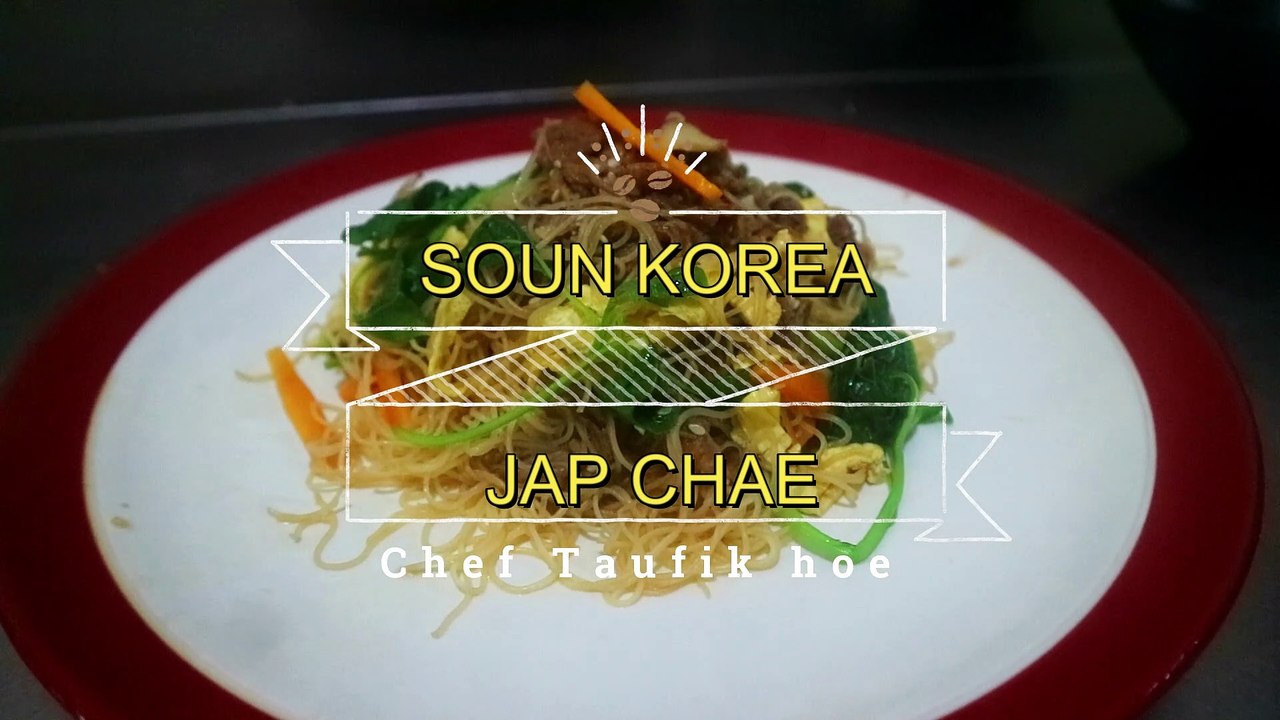 RESEP JAPCHAE, MASAKAN BIHUN KOREA BAHAN LOKAL SEDERHANA