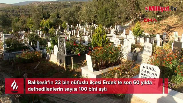Mezar yeri kalmadı! Bu ilçede defnedilmek isteyenlerden 8 bin TL alınıyor